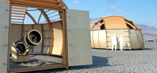 Illustration for article titled Burning Man Will Be Even Trippier With This Newtonian Observatory